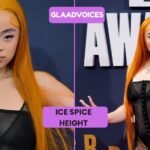 Ice Spice posing confidently in a stylish outfit during a public appearance